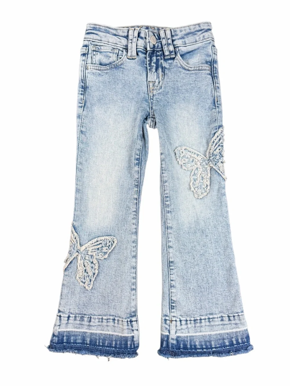 GAP KIDS 70’s Flare High Rise Butterfly Jeans - 5